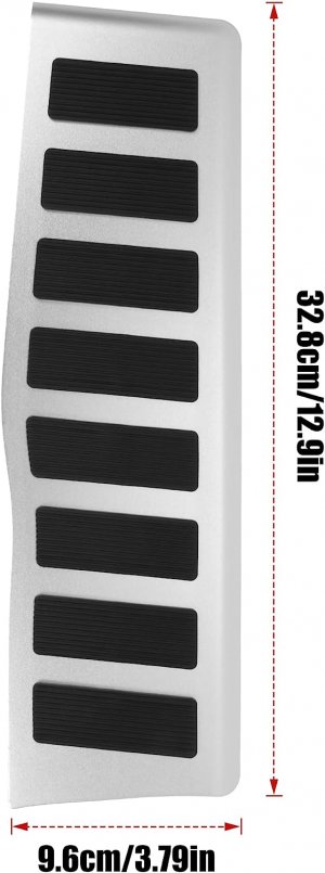 Ford Bronco Pedal Cover - Footrest - 1 piece